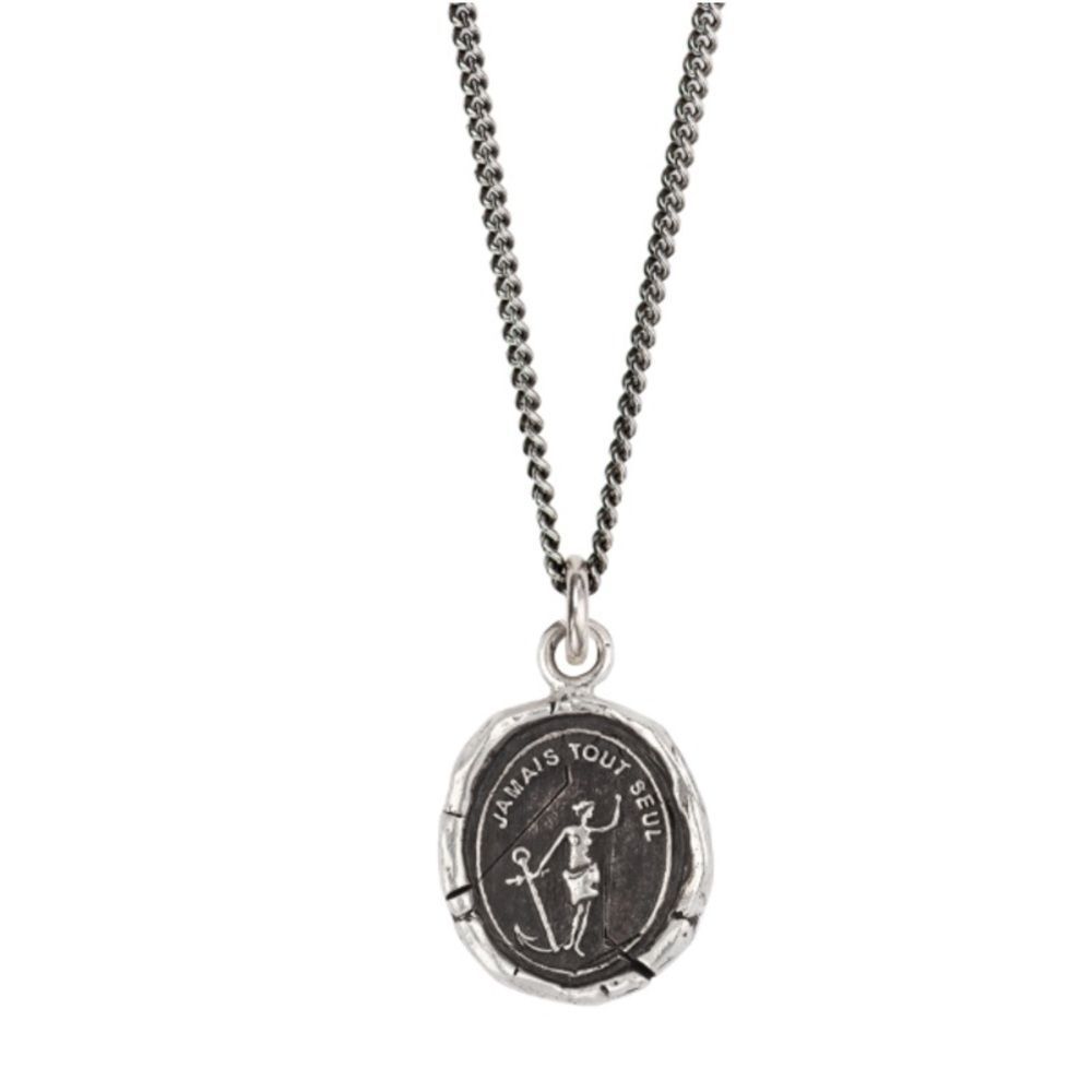 Pyrrha “Never Alone” 925 Sterling Silver Talisman Necklace